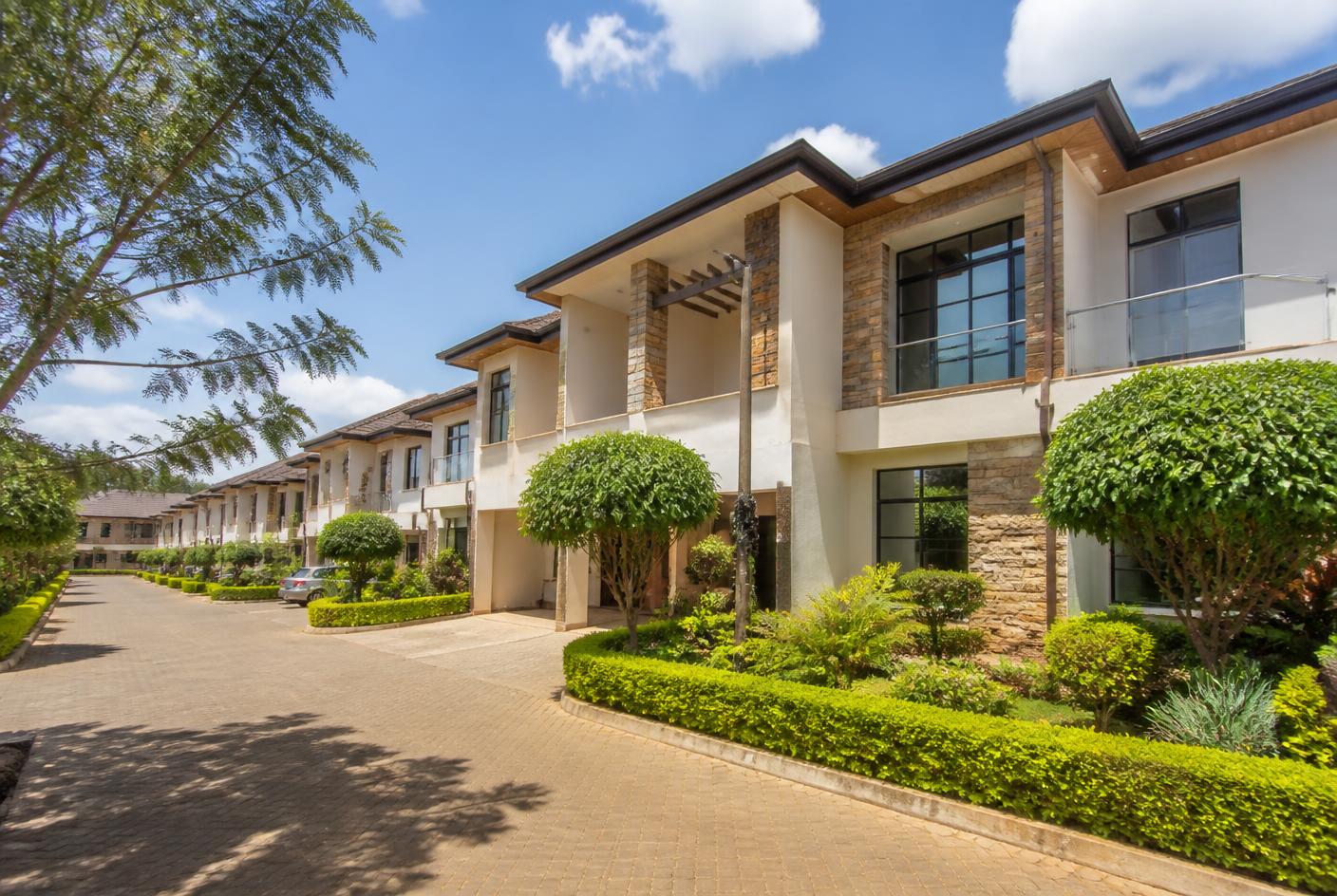 Verified modern maisonettes in a leafy Nairobi suburb